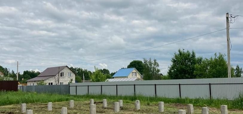 Фундамент на забивных ЖБ сваях